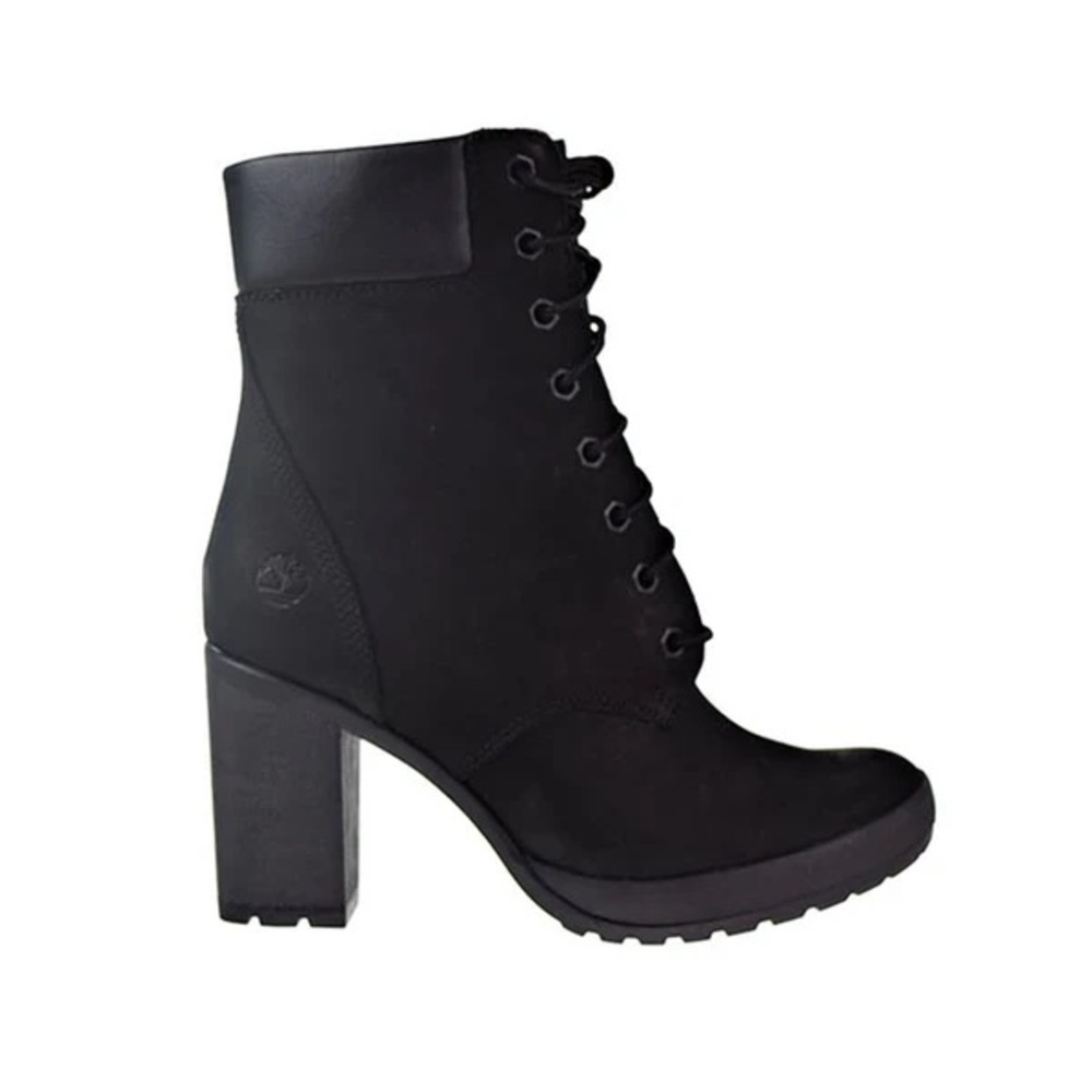 New Timberland ALLINGTON Boots Leather For Women's Sz 9 BLACK Suede